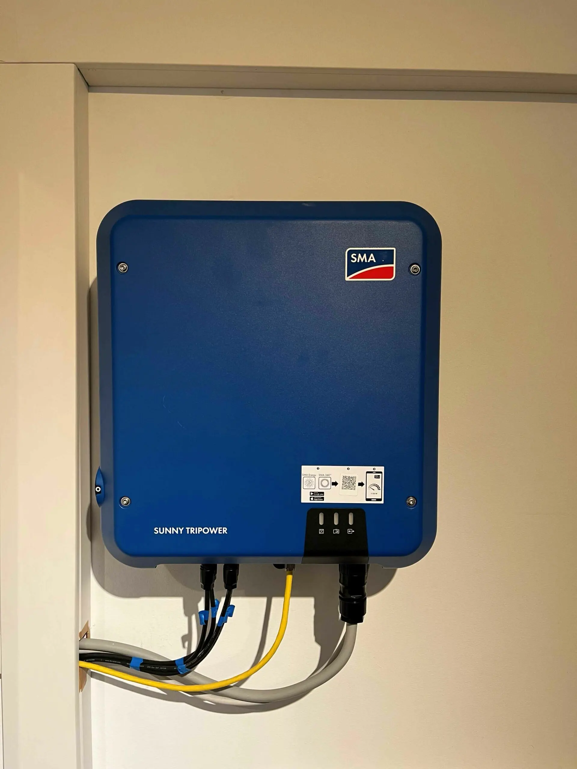 Solarstrom Speicheranlage im Wohnhaus.